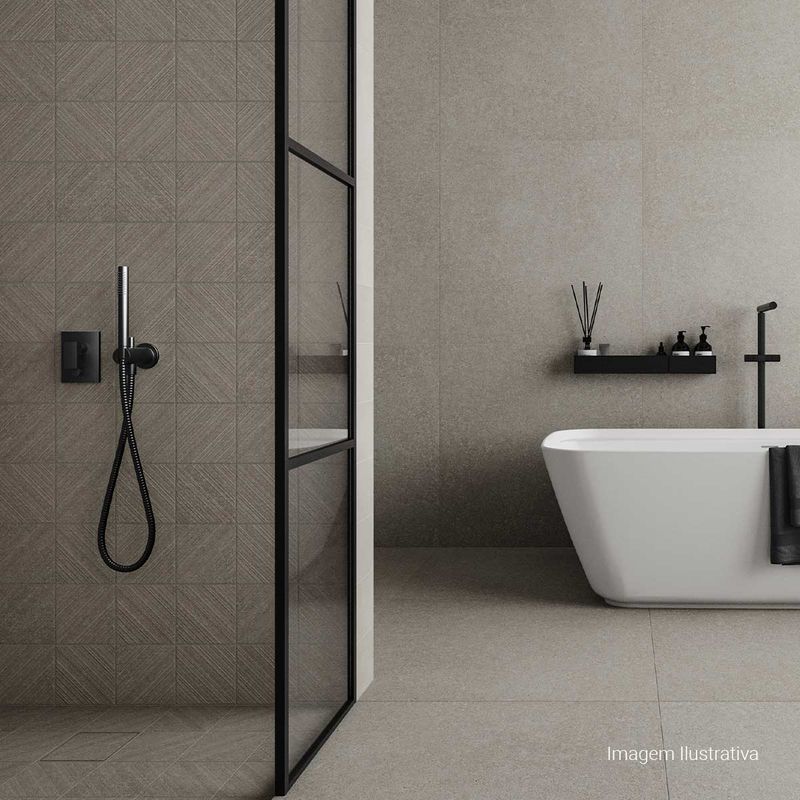 Porcelanato-Ignis-Natural-Gray-90x90cm-Ret---Portinari---6062544A---Ambientada-Ampla-