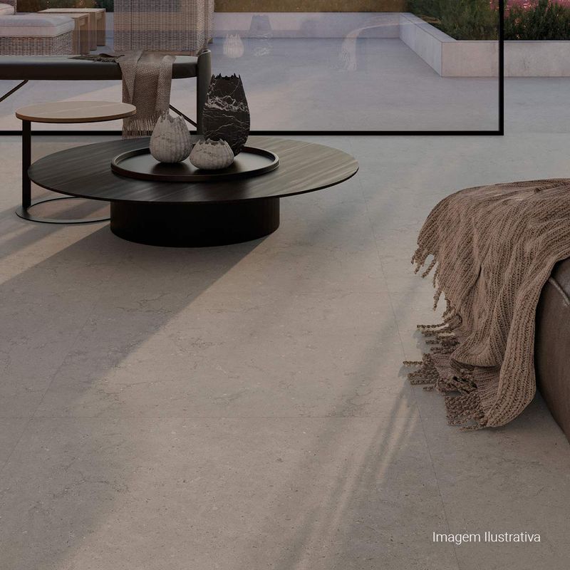 Porcelanato-Lounge-Natural-Soft-Gray-90x90cm-Ret---Portinari---6062359A---Ambientada-Ampla-