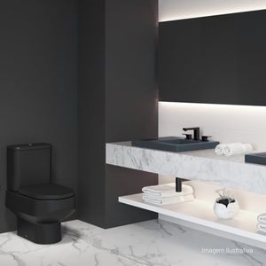 Sifão para Lavatório (entrada: 1 / Saída: 1 1/2) Black Matte