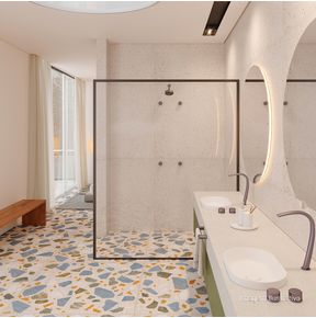 Bica-de-Mesa-Deca-P-para-Cuba-e-Lavatorio-com-Acionamento-Wave-You-Dynamic-Lilac---Deca---1791.LV106.MT---Ambientada-Ampla-pode-com-2-ou-mais-produtos-diretamente-ou-indiretamente-relacionados-ou-quando-a-imagem-for-de-um-ambiente-completo.