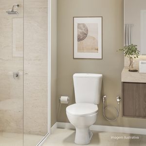 Ducha Higiênica com Registro e Derivação Link Cromado