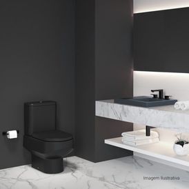 Misturador de Mesa Bica Baixa para Lavatório Unic Black Matte