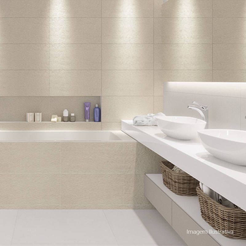 Azulejo-Charm-Matte-Line-Beige-30x60cm-Ret---Portinari---6059748A---Ambientada-Ampla-