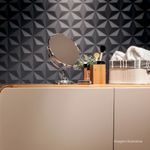Azulejo-Evidence-Matte-Diamante-Negro-30x90cm-Ret---Portinari---6057739A---Ambientada-Ampla-