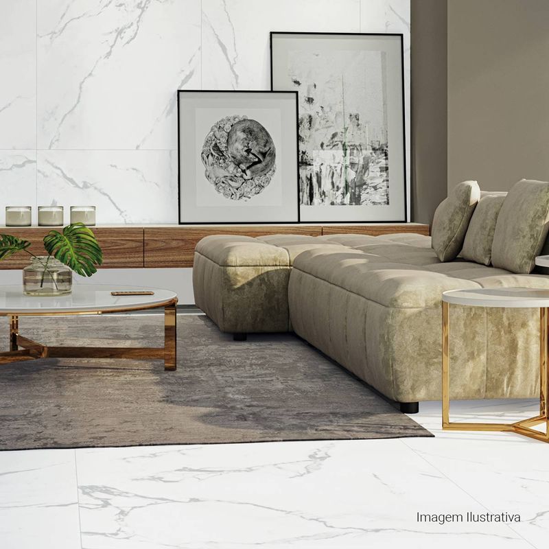 Pietra-Portinari-Prime-Palazzo-Natural-Statuario-90x90cm-Ret---Portinari---6060864A---Ambientada-Ampla-