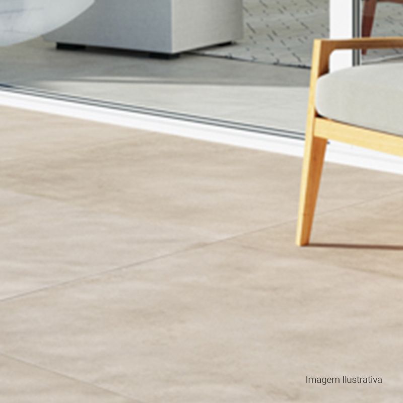 Porcelanato-Dom-Hard-Soft-Beige-100x100cm-Ret---Portinari---6060516A---Ambientada-Ampla-