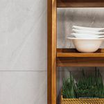 Porcelanato-Pietra-Di-Savoie-Acetinado-Soft-Gray-100x100cm-Ret---Portinari---6059564A---Ambientada-Ampla-