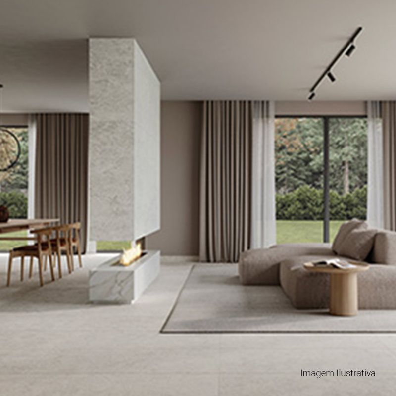 Porcelanato-Ritual-Natural-Soft-Gray-60x120cm-Ret---Portinari---6062453A---Ambientada-Ampla-