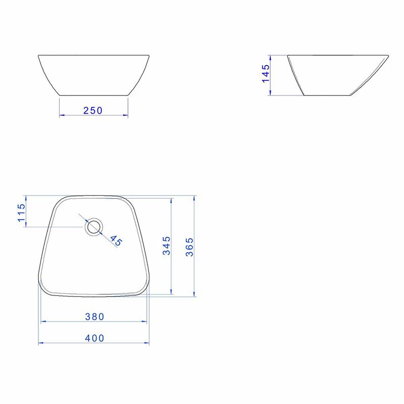Cuba-de-Apoio-Deca-Trapezoidal-Cinza-Fosco---Deca---L.1065.86---Fundo-Branco-Medida-Imagem-do-Desenho-tecnico-de-engenharia