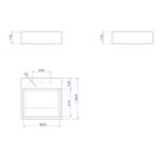 Cuba-de-Apoio-Deca-com-Mesa-e-Valvula-Oculta-Quadrada-Branco---Deca---L.86.17---Fundo-Branco-Medida-Imagem-do-Desenho-tecnico-de-engenharia