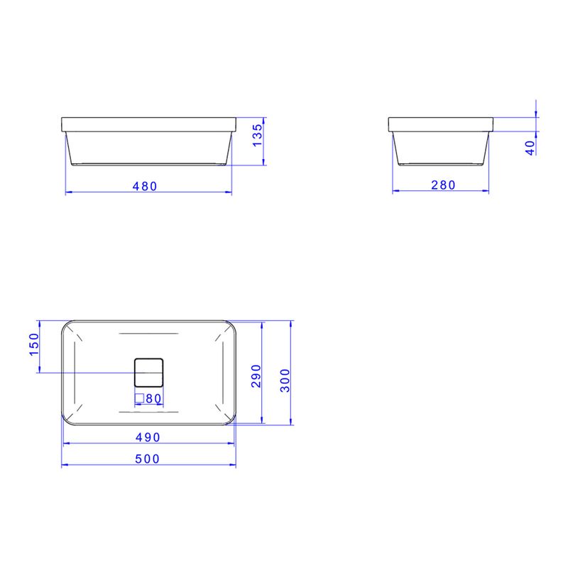Cuba-de-Sobrepor-Deca-Retangular-50cm-Branco---Deca---L.23050.17---Fundo-Branco-Medida-Imagem-do-Desenho-tecnico-de-engenharia