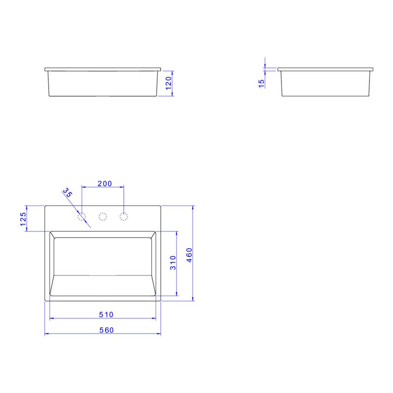 Cuba-de-Sobrepor-Deca-com-Mesa-e-Valvula-Oculta-Retangular-Branco---Deca---L.870.17---Fundo-Branco-Medida-Imagem-do-Desenho-tecnico-de-engenharia