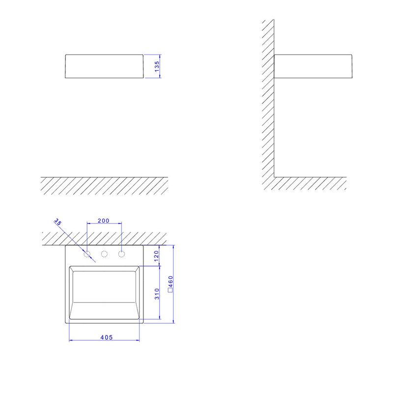 Cuba-Suspensa-Deca-com-Mesa-e-Valvula-Oculta-Quadrada-Branco---Deca---L.86S.17---Fundo-Branco-Medida-Imagem-do-Desenho-tecnico-de-engenharia