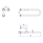 Barra-de-Apoio-Deca-Lateral-Fixa-Esquerda-60cm-Conforto-Branco---Deca---2375.E.060.BR---Fundo-Branco-Medida-Imagem-do-Desenho-tecnico-de-engenharia