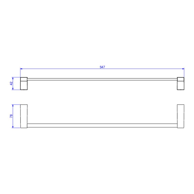 Porta-Toalha-Deca-Barra-50cm-Liv-Cromado---Deca---2040.C22.050---Fundo-Branco-Medida-Imagem-do-Desenho-tecnico-de-engenharia