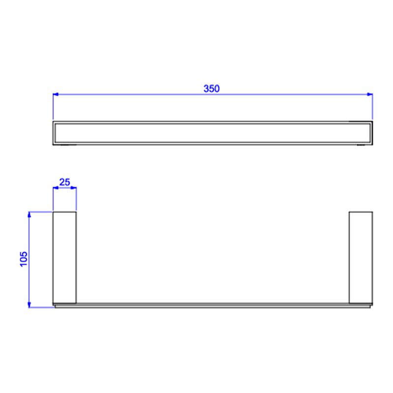 Porta-Toalha-Deca-Barra-35cm-Contemporanea-Cromado---Deca---2040.C97.035---Fundo-Branco-Medida-Imagem-do-Desenho-tecnico-de-engenharia