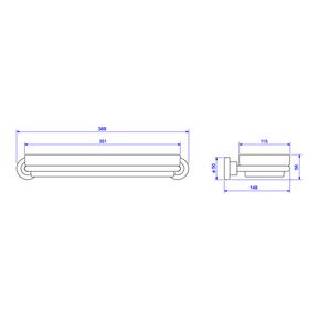 Prateleira-Deca-em-Louca-Slim-Cromado---Deca---2030.C.SLM---Fundo-Branco-Medida-Imagem-do-Desenho-tecnico-de-engenharia
