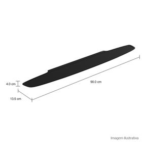 Papeleira-Deca-para-Lado-Direito-Jader-Almeida-Ebano-Fosco---Deca---A.304.94---Fundo-Branco-Medida-Foto-com-medidas-Produto-unico-ou-multiplos