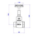 Registro-de-Pressao-Deca-3-4-----Deca---1416.B.034---Fundo-Branco-Medida-Imagem-do-Desenho-tecnico-de-engenharia