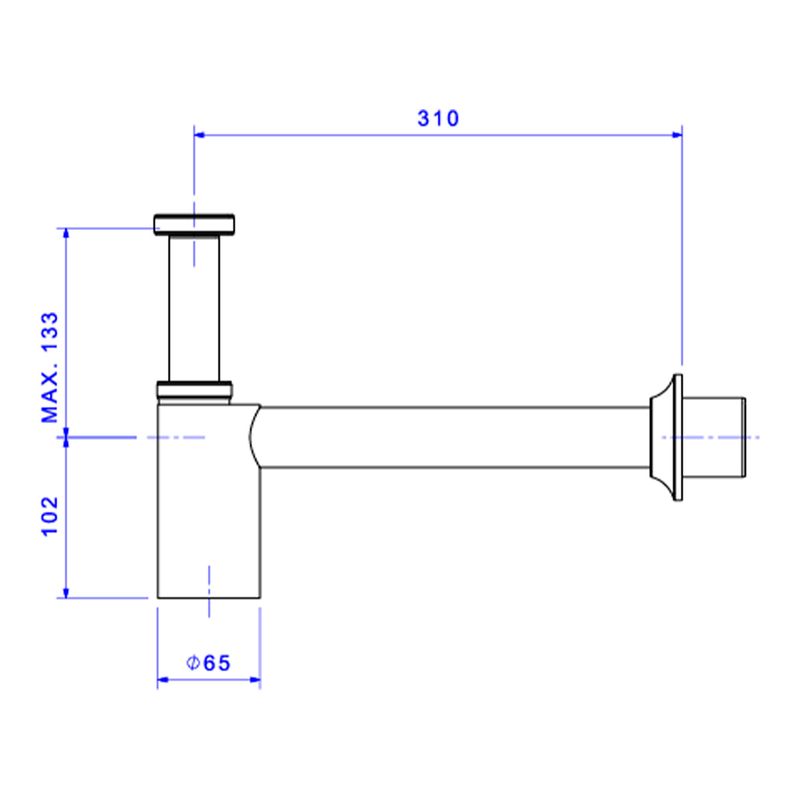 Sifao-Deca-para-Cozinha-e-Tanque--Entrada--1-1-4----Saida--1-1-2--e-2---Cromado---Deca---1680.C.114---Fundo-Branco-Medida-Imagem-do-Desenho-tecnico-de-engenharia