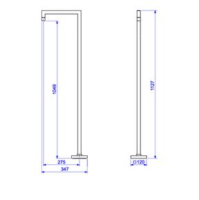 Torneira-Deca-de-Piso-Reta-Tube-Cromado---Deca---1191.C.TUB.PSO---Fundo-Branco-Medida-Imagem-do-Desenho-tecnico-de-engenharia