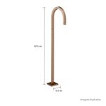 Torneira-Deca-de-Piso-Curva-Tube-Corten---Deca---1199.CT.TUB.PSO.MT---Fundo-Branco-Medida-Foto-com-medidas-Produto-unico-ou-multiplos