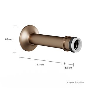 Tubo de Ligação para Bacia Tubo Ligação Corten