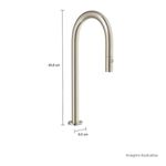 Bica-de-Mesa-Deca-Curva-para-Cozinha-You-Inox---Deca---1292.INX99---Fundo-Branco-Medida-Foto-com-medidas-Produto-unico-ou-multiplos