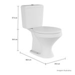 Kit-Completo-Deca-Bacia-com-Caixa-Acoplada-Ravena-Branco---Deca---KP.909.17---Fundo-Branco-Medida-Foto-com-medidas-Produto-unico-ou-multiplos