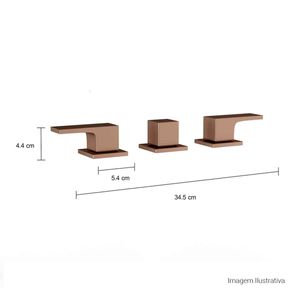 Misturador para Bidê Unic Corten