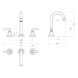 Misturador Deca de Mesa Bica Alta para Lavatório Izy Plus Cromado