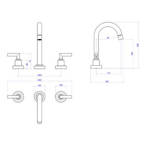 Misturador Deca de Mesa Bica Alta para Lavatório Izy Plus Cromado