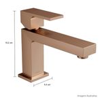 Misturador-Monocomando-Deca-de-Mesa-Bica-Baixa-para-Lavatorio-Unic-Corten---Deca---2875.CT90.MT---Fundo-Branco-Medida-Foto-com-medidas-Produto-unico-ou-multiplos