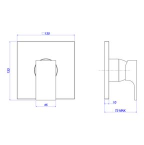 Acabamento-para-Monocomando-Deca-de-Chuveiro-para-Alta-e-Baixa-Pressao-Unic-Cromado---Deca---4993.C90.CHU---Fundo-Branco-Medida-Imagem-do-Desenho-tecnico-de-engenharia