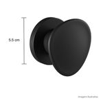 Acabamento-para-Registro-de-Gaveta-Deca-ate-1--Jader-Almeida-Black-Matte---Deca---4900.BL100.PQ.MT---Fundo-Branco-Medida-Foto-com-medidas-Produto-unico-ou-multiplos
