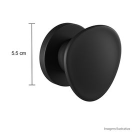 Acabamento para Registro de Gaveta Deca Até 1 Jader Almeida Black Matte