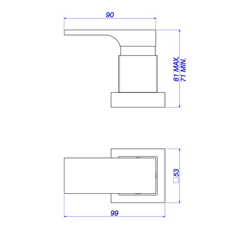 Acabamento-para-Registro-de-Gaveta-Deca-Unic-Black-Matte---Deca---4900.BL90.PQ.MT---Fundo-Branco-Medida-Imagem-do-Desenho-tecnico-de-engenharia