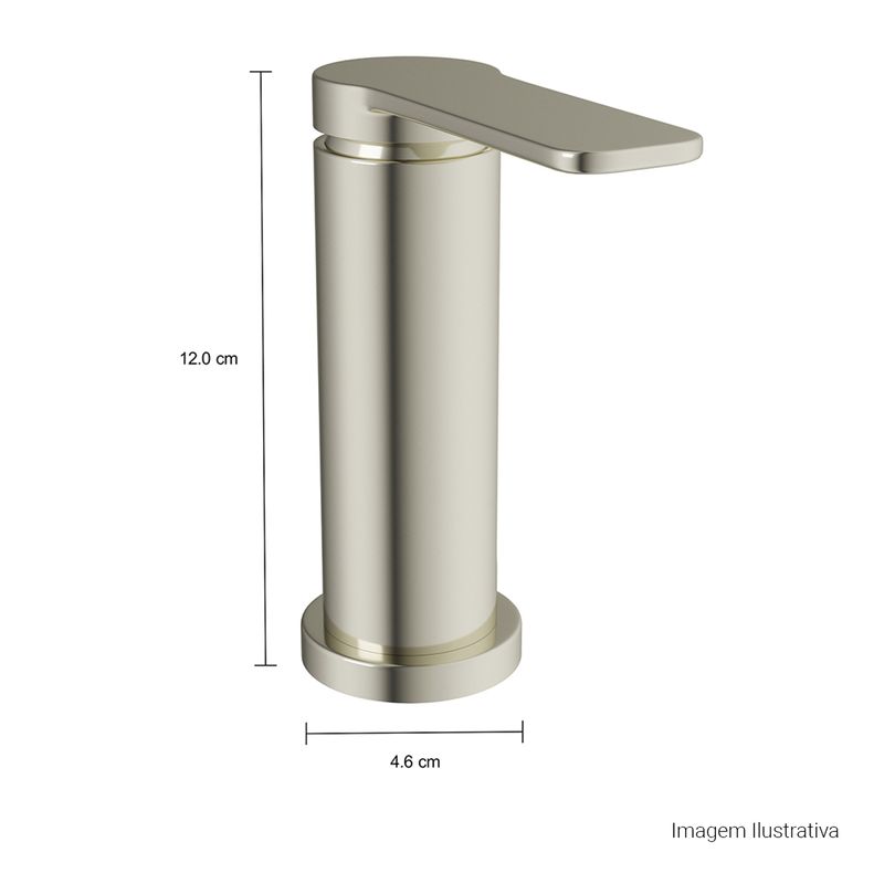 Acionamento-para-Monocomando-Deca-de-Mesa-para-Cozinha-Flat-You-Inox---Deca---4992.INX99.02---Fundo-Branco-Medida-Foto-com-medidas-Produto-unico-ou-multiplos
