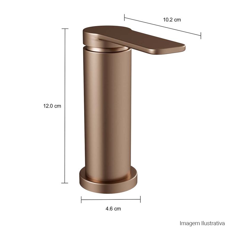 Acionamento-para-Monocomando-Deca-de-Mesa-para-Cozinha-Flat-You-Corten---Deca---4992.CT99.MT.02---Fundo-Branco-Medida-Foto-com-medidas-Produto-unico-ou-multiplos