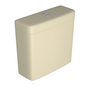 Caixa Acoplada com Acionamento Duo Creme/cromado