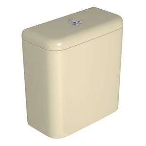 Caixa Acoplada com Acionamento Duo Carrara / Nuova Creme