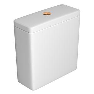 Caixa Acoplada com Acionamento Duo Unic / Piano / Polo / Quadra / Axis Branco / Red Gold