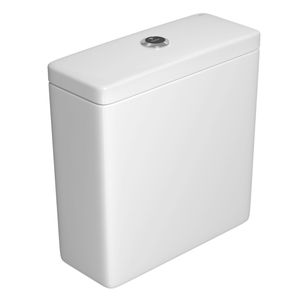 Caixa Acoplada Deca Touchless para Bacias Axis Living Piano Polo Unic Branco