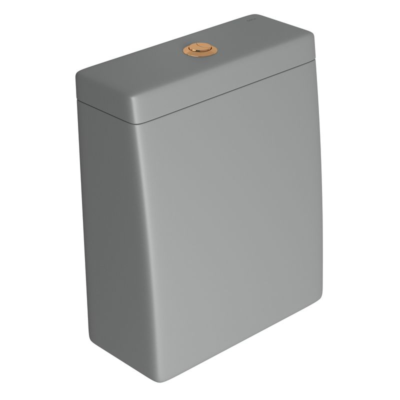 Caixa-Acoplada-Deca-com-Acionamento-Duo-para-Bacias-Lk-Cinza-Fosco-e-Red-Gold---Deca---CD.23F.GL.RD.86---Fundo-Branco-Produto-Principal-SKU-posicionada-na-diagonal-direita-ou-redondo-e-produto-fechado