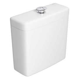 Caixa Acoplada Deca com Acionamento Duo para Bacias Izy Conforto Branco