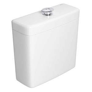 Caixa Acoplada Deca com Acionamento Duo para Bacias Izy Conforto Branco