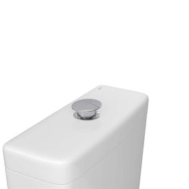 Caixa Acoplada Deca com Acionamento Duo para Bacias Vogue Plus Conforto Branco