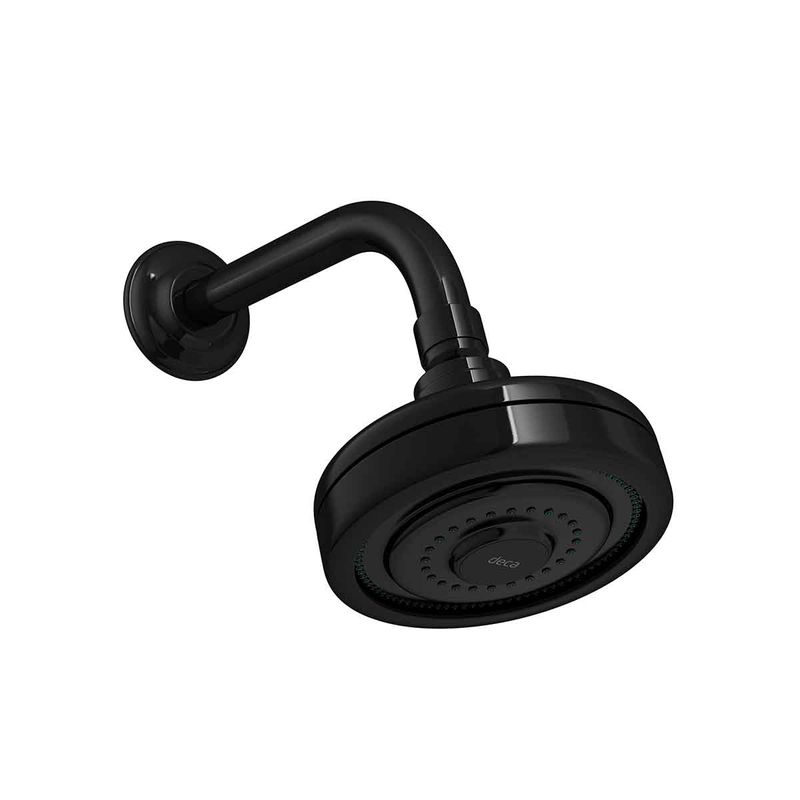 Chuveiro-de-Parede-com-Tubo-Deca-Acqua-Plus-Standart-Black-Noir---Deca---1990.BL.STD.NO---Fundo-Branco-Produto-Principal-SKU-posicionada-na-diagonal-direita-ou-redondo-e-produto-fechado