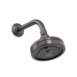 Chuveiro com Tubo de Parede Acqua Plus Dark Antracite