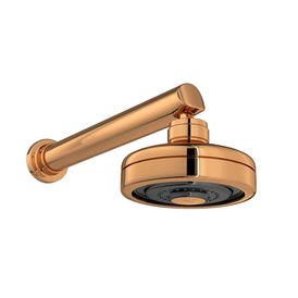 Chuveiro com Tubo Reto de Parede Acqua Plus Red Gold